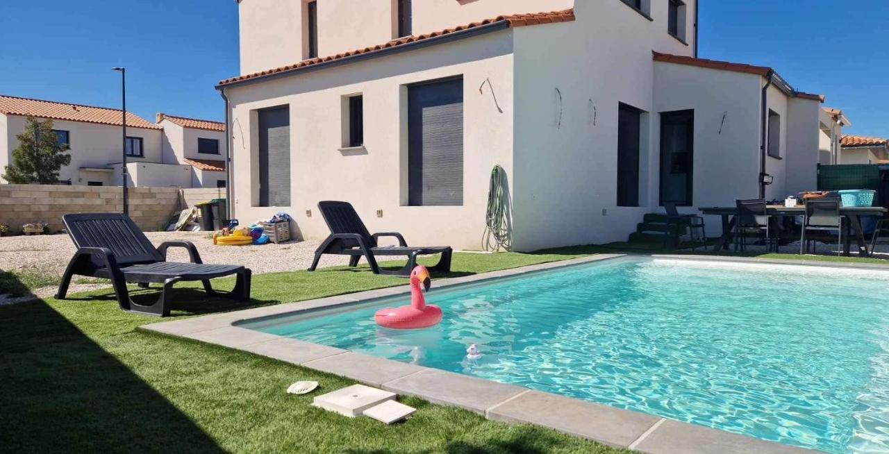 Appart Tout Neuf + Piscine Rivesaltes Exteriör bild